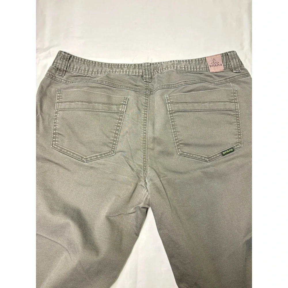 Prana Slim Fit Pants Men's 38x32 Gray‎ Chino Outdoor Adventure Bridger